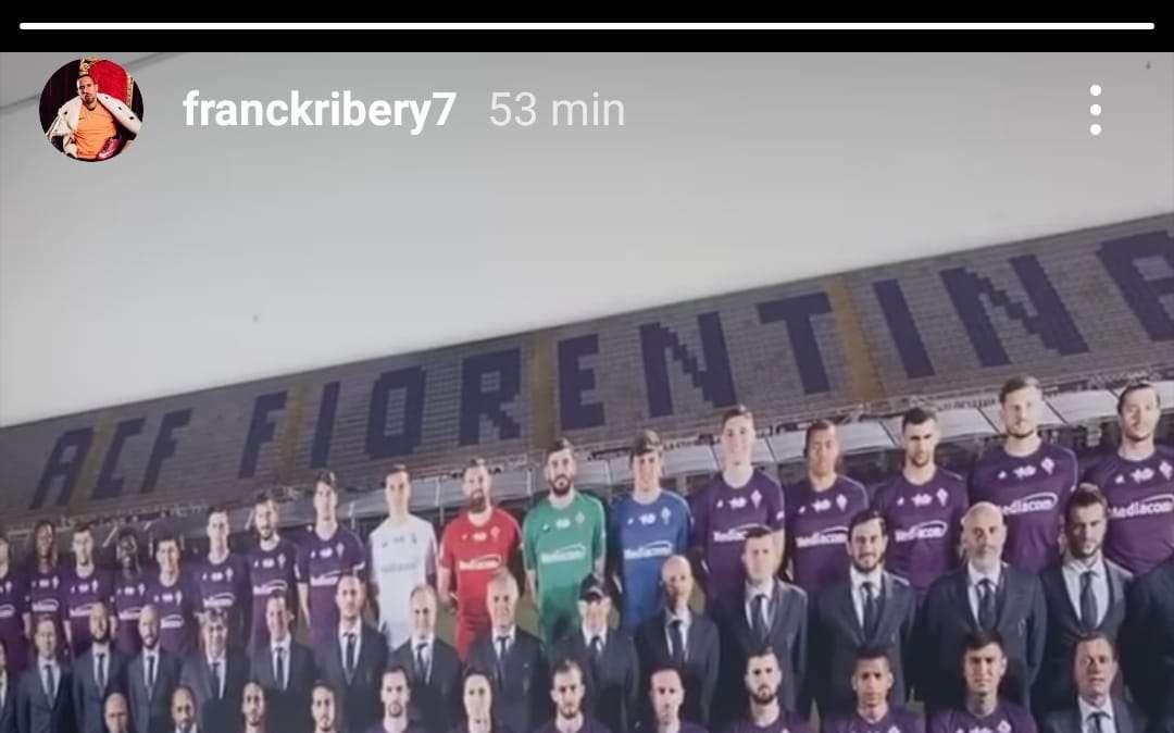 RIBERY, Il francese è tornato a Firenze
