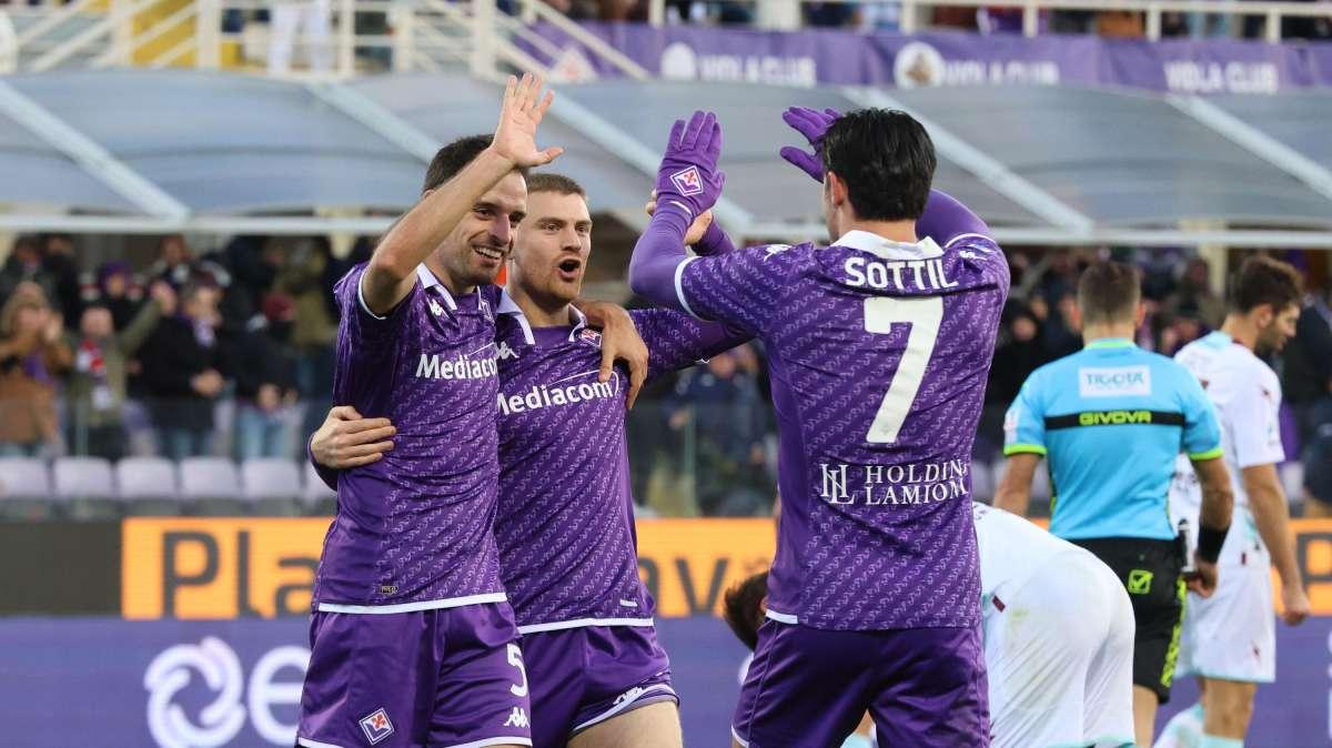 FIO-SAL, Una gara senza storie: al Franchi finisce 3-0