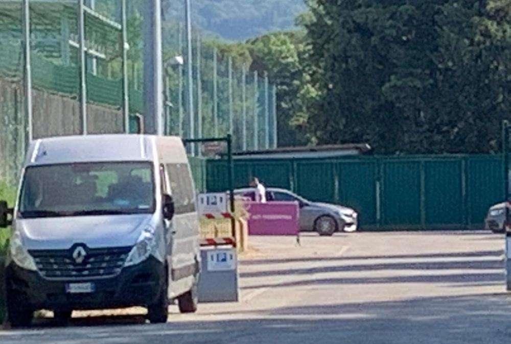 FOTO FV, Al Centro Sportivo c'è Vincent Laurini