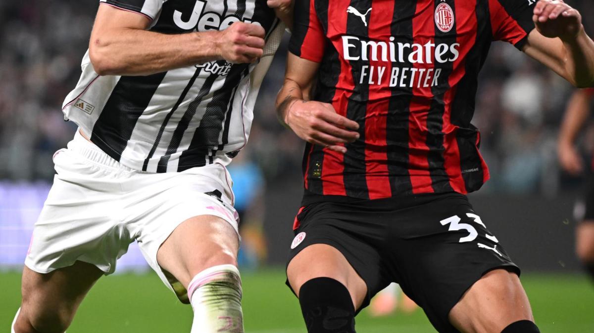 Juventus-Milan chiude la domenica di Serie A: le formazioni ufficiali