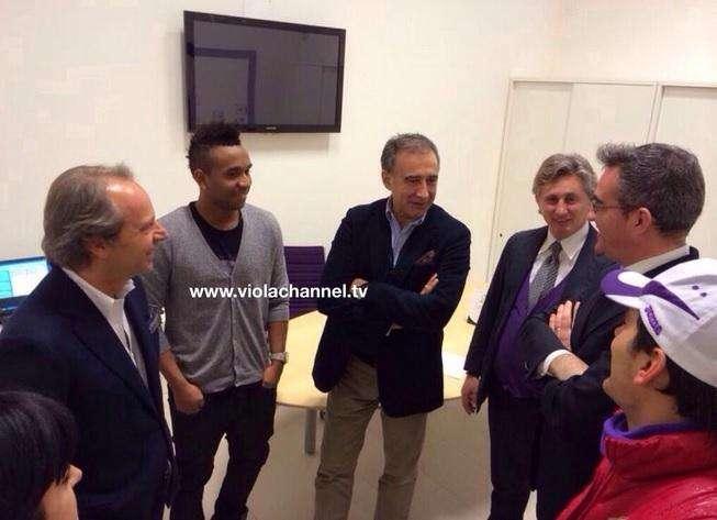 FOTO, Anderson con ADV e Cognigni ai Campini
