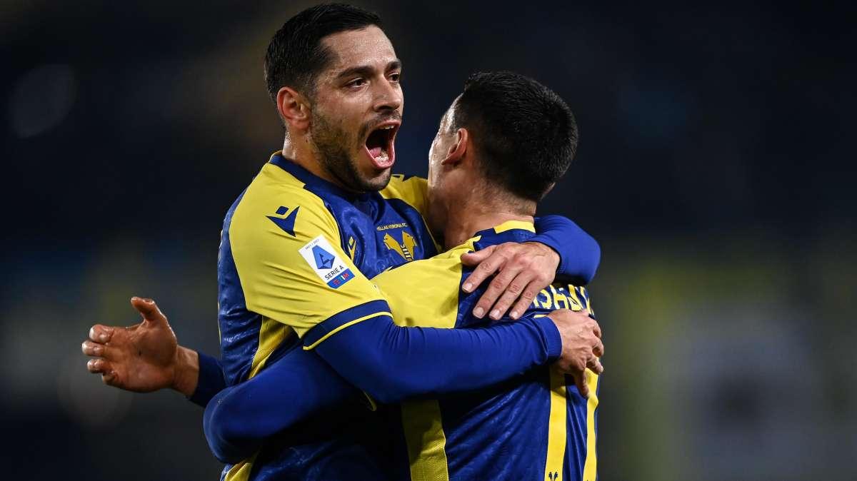 VER-FIO, Brutta Viola al 45': l'Hellas avanti per 1-0