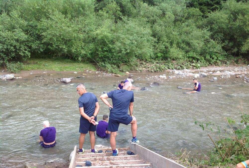 FOTO FV, Dopo la seduta, crioterapia e autografi