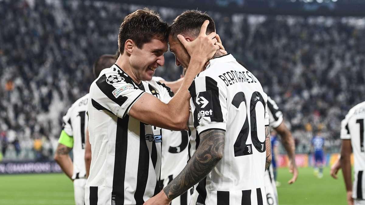 CHAMPIONS, La Juve batte il Chelsea 1-0: Chiesa-gol