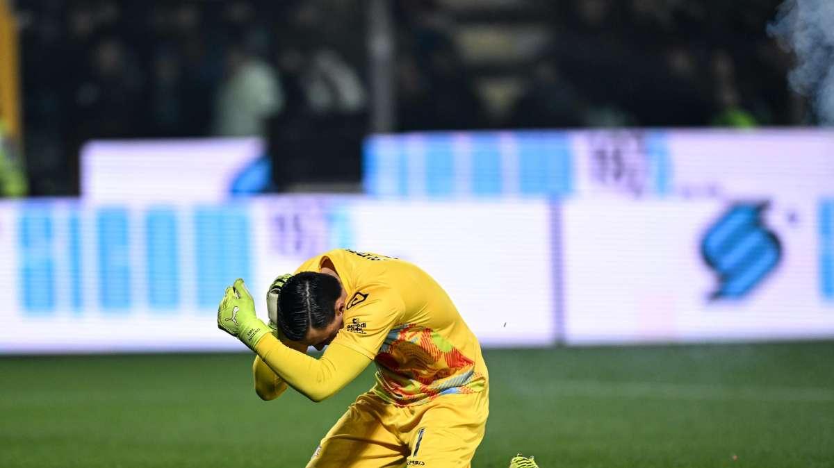 Inter, ammenda di 50 mila euro e diffida al club per il petardo lanciato ad Audero
