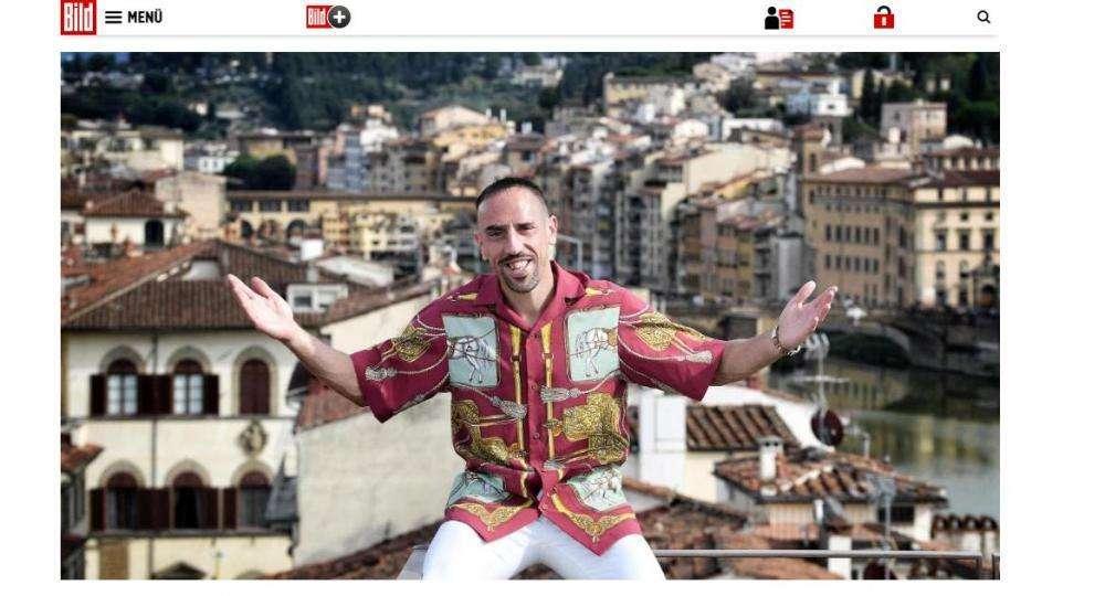 RIBERY, Qua tutto diverso ma mi piace. A San Siro...