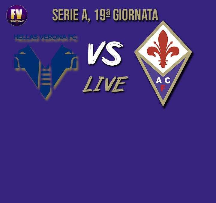H. VERONA-FIORENTINA 1-1, Rivivi il LIVE di FV!