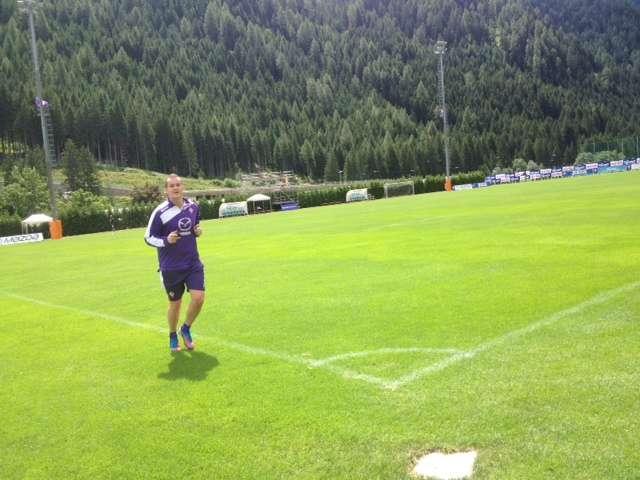 MOENA, Terminato l'allenamento, resta Lepiller