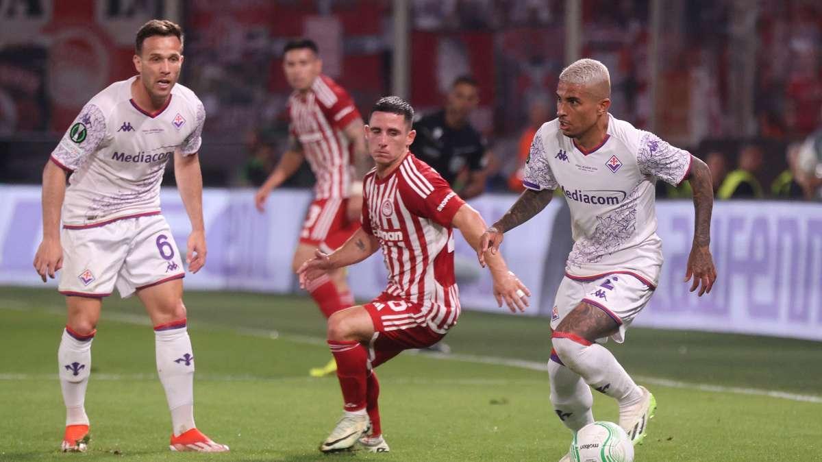 OLY-FIO 0-0, Al 45' reti bianche ma viola più pericolosi