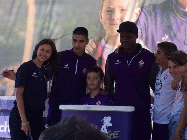 FOTO-VIDEO FV, Baba e Diks agli autografi coi tifosi