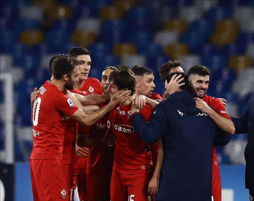 NAP-FIO, La Viola espugna il San Paolo: è 2-0