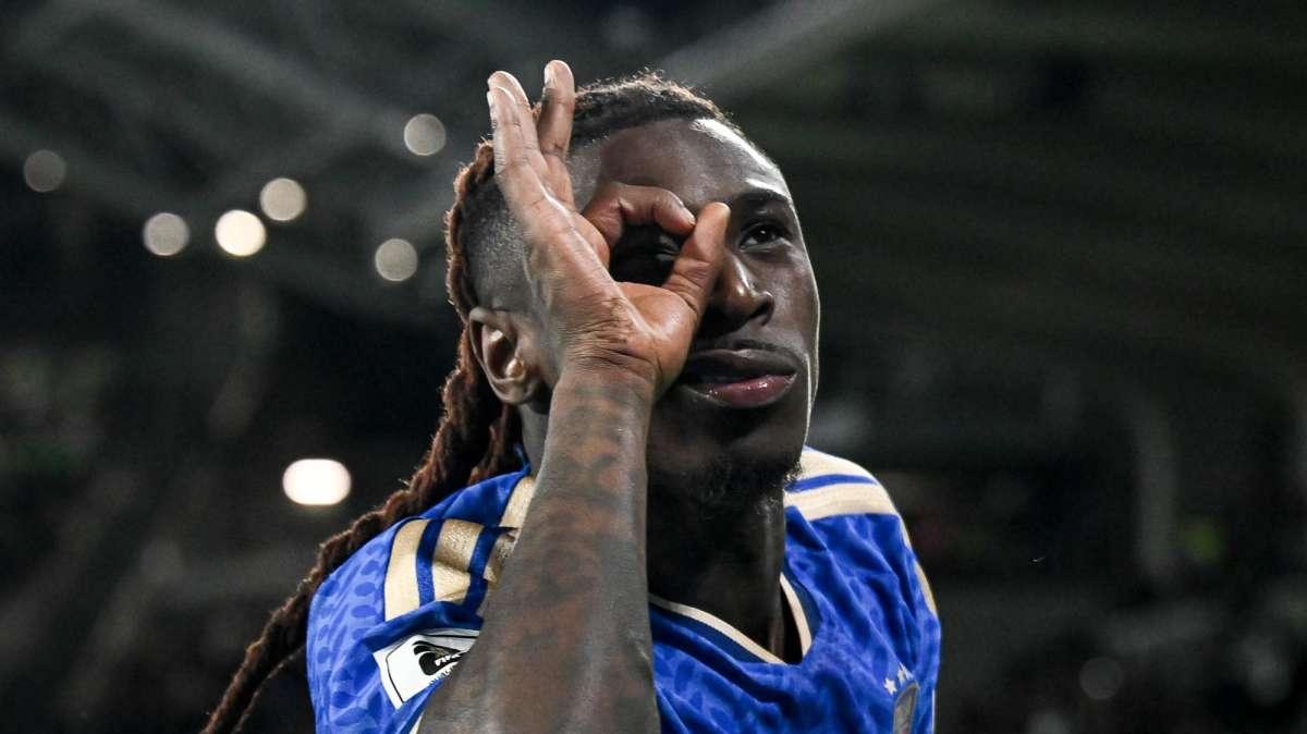 Kean, nessuna botta contro la Bosnia: sostituito per scelta tecnica. Ma persiste il dolore alla tibia