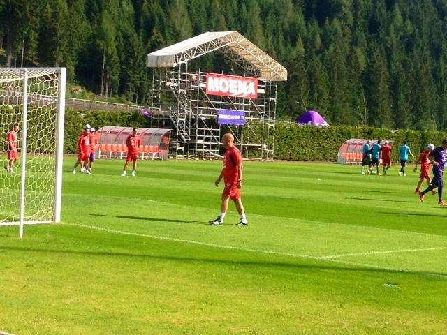 FOTO FV, Le immagini del 1° allenamento a Moena
