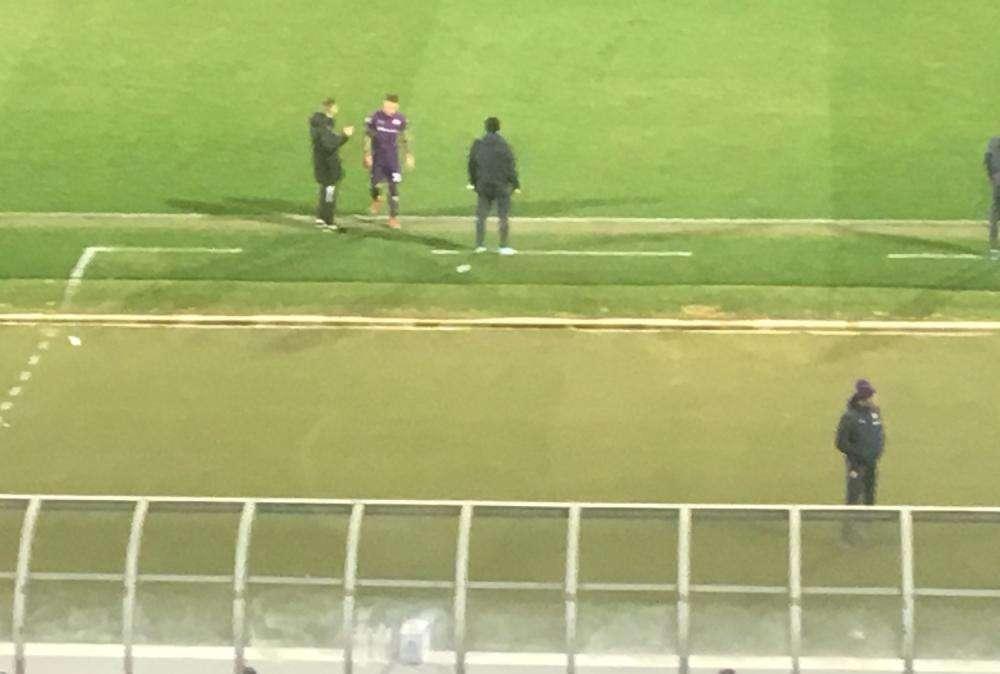 FOTO FV, Biraghi lascia il campo al 35' per infortunio
