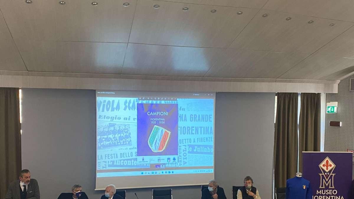 FOTO FV, A Coverciano il libro su Campioni del '56