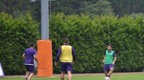 ROSSI, Lavora col pallone, ma niente contrasti
