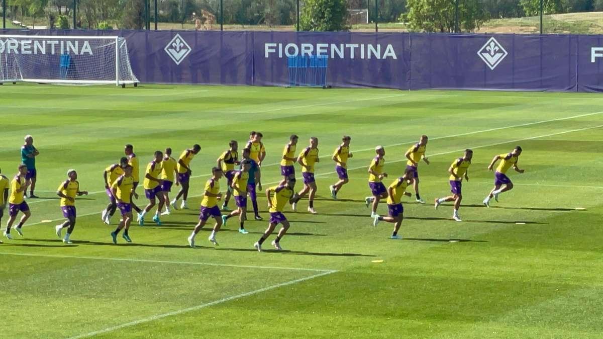 VIDEO, L'allenamento della Fiorentina in vista dell'Empoli