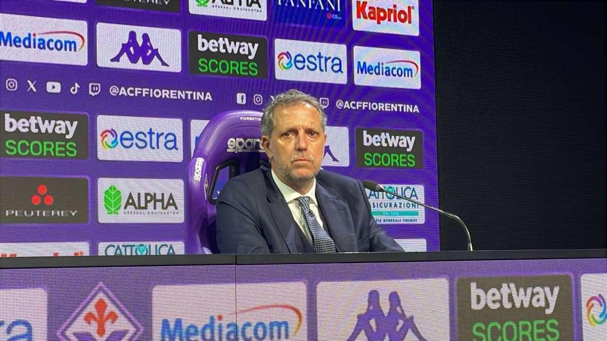Paratici si presenta: "Fiorentina grande opportunità: voglio una squadra bella, attrattiva e internazionale. Fiducia in Vanoli"