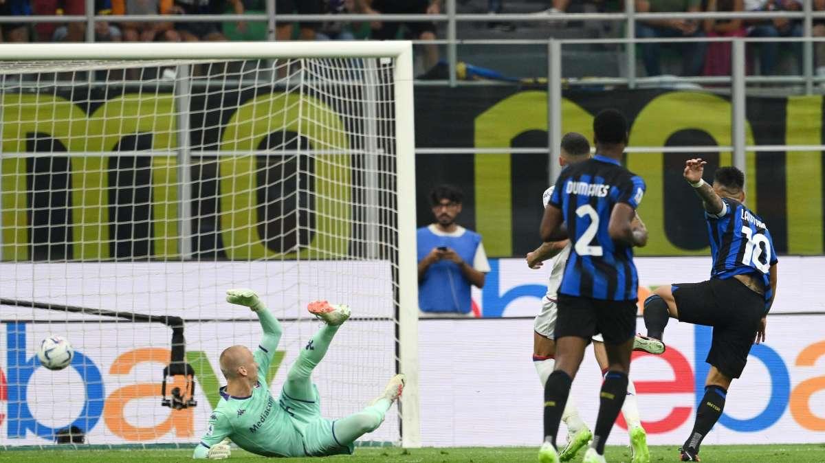 INT-FIO 3-0, Calcio di rigore, non sbaglia Calhanoglu