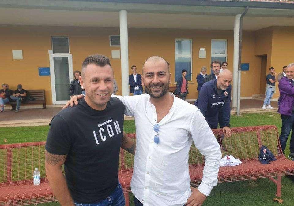 FOTO, A vedere la Fiorentina c'era Cassano