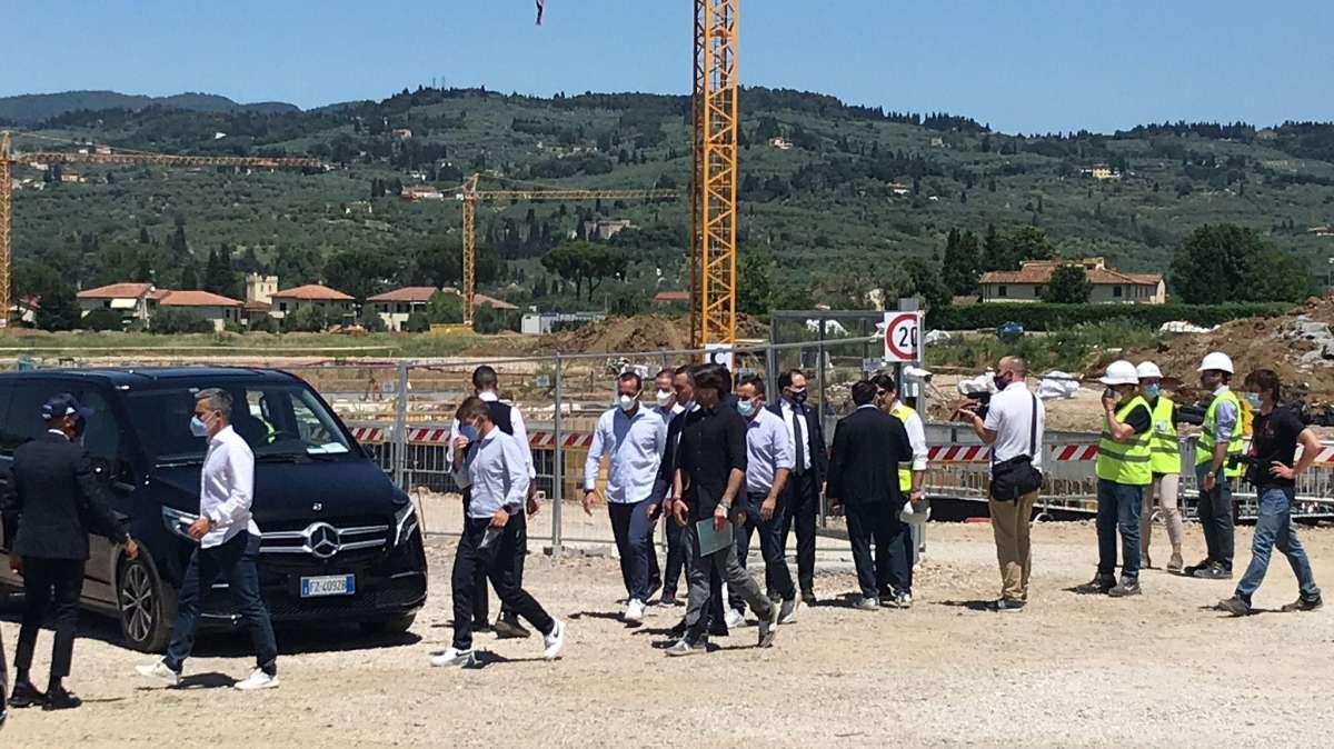 VIDEO FV, Finita visita al Viola Park: ora il pranzo