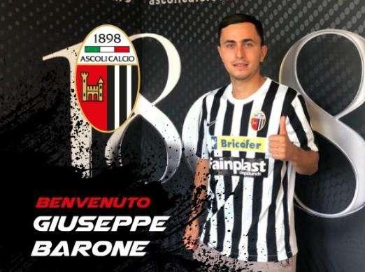 UFFICIALE, Barone jr riparte dall'Ascoli