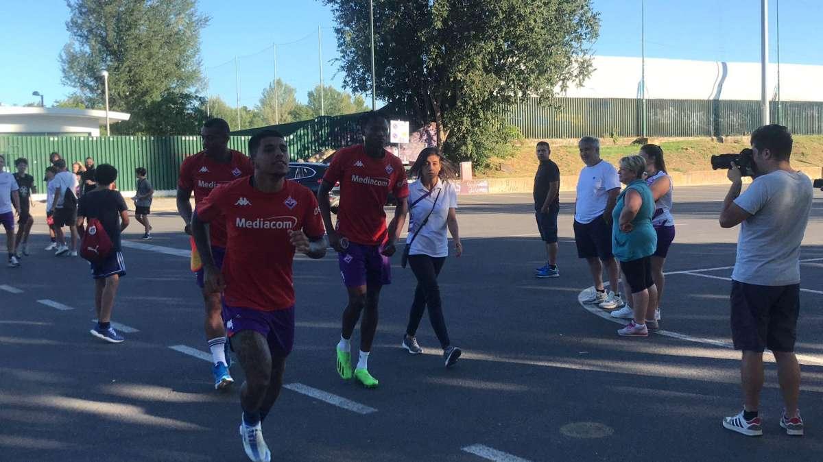 FOTO-VIDEO FV, Squadra verso il Franchi per seduta