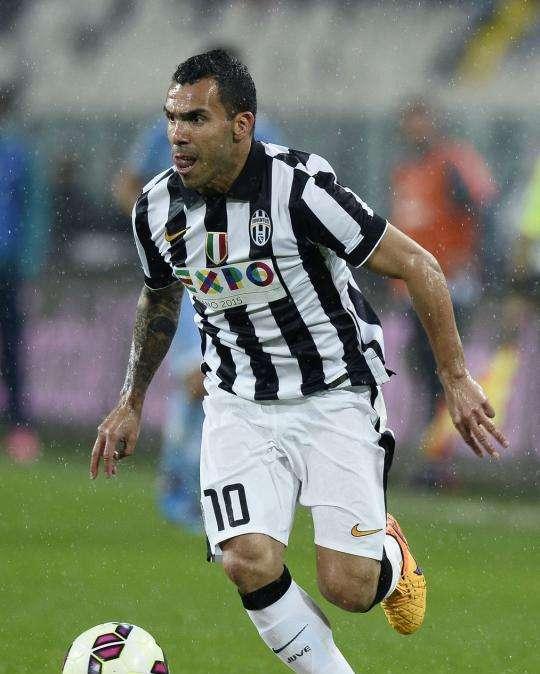 JUV-FIO 3-1, Tevez chiude la gara in contropiede