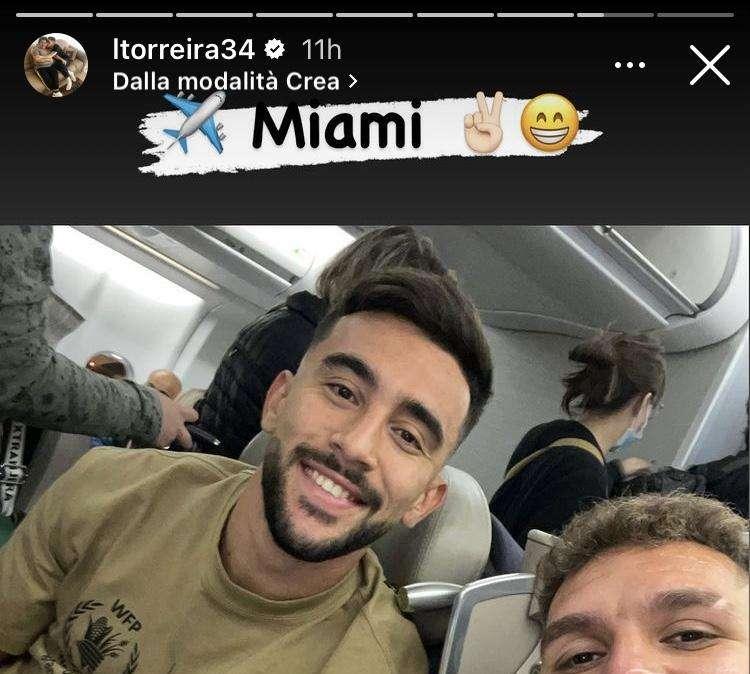 FOTO, Torreira e Nico Gonzalez insieme a... Miami
