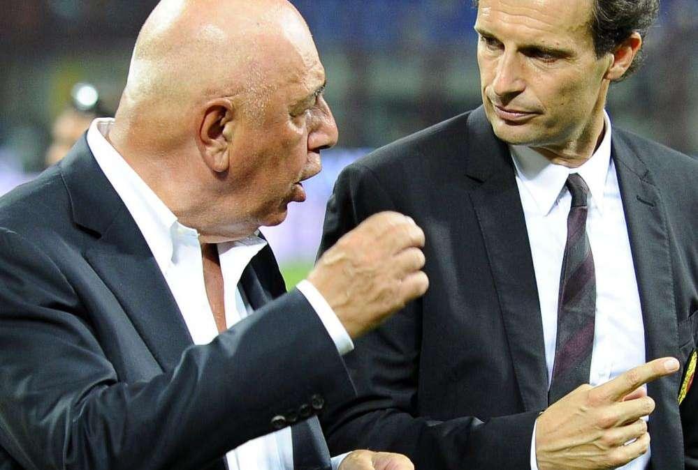 MILANO, Stati maggiori di Genoa e Milan a colloquio