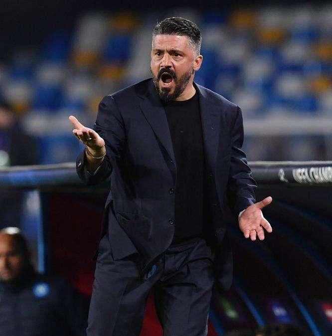 NAPOLI, Squadra accoglie Gattuso con 1' di silenzio