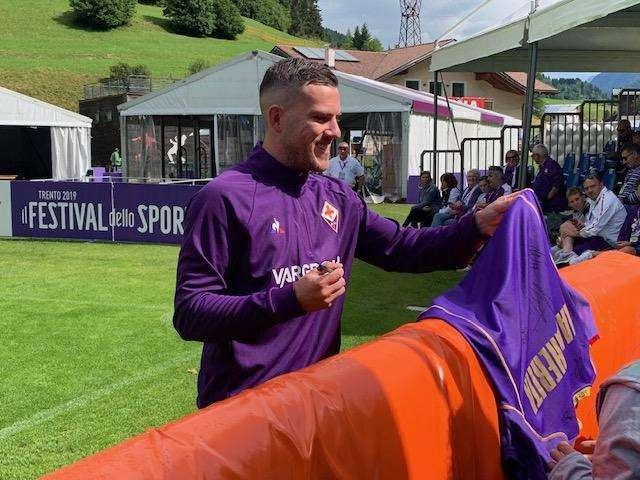 FOTO FV, Ultimi autografi viola per Veretout