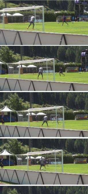 FOTOSEQUENZA FV, Gomez-gol nel compleanno