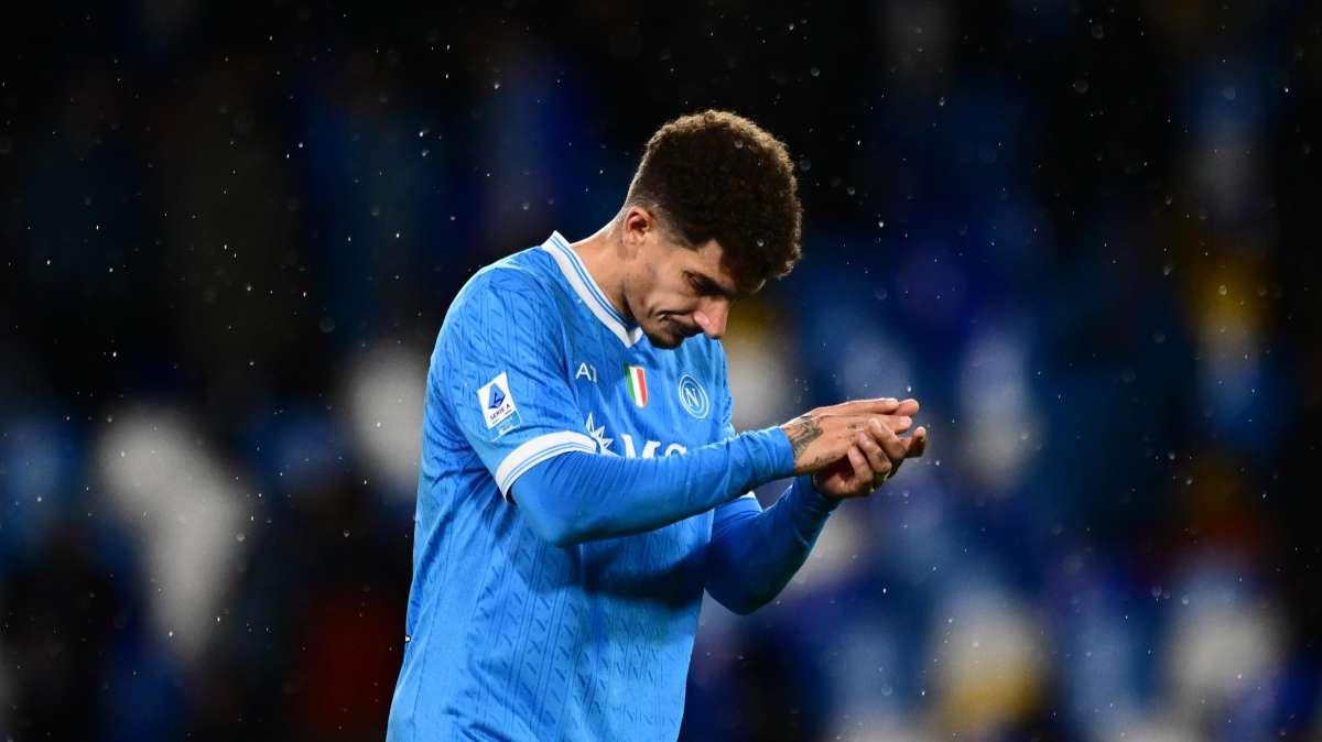 Napoli, tegola per Antonio Conte: Di Lorenzo si opera al piede