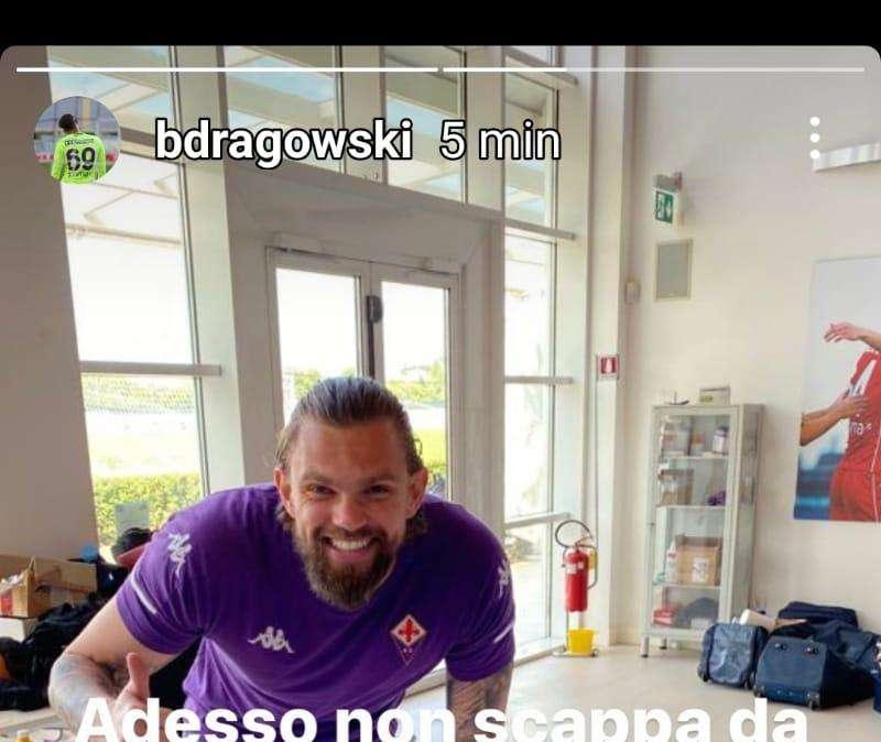 FOTO, Drago a FR7: "Adesso non scappa da Firenze"