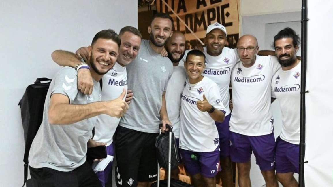 FOTO, Che festa ieri sera dagli ex viola. Pezzella...