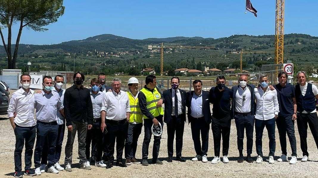 FOTO-VIDEO FV, Gattuso arrivato al Viola Park