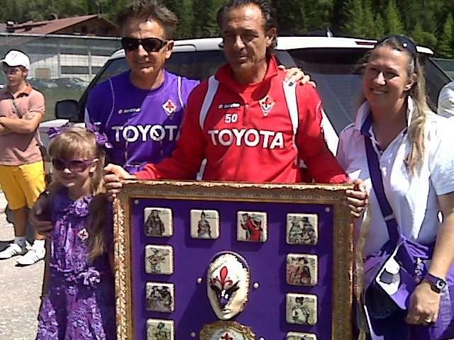 CORTINA, Regalo per Cesare Prandelli