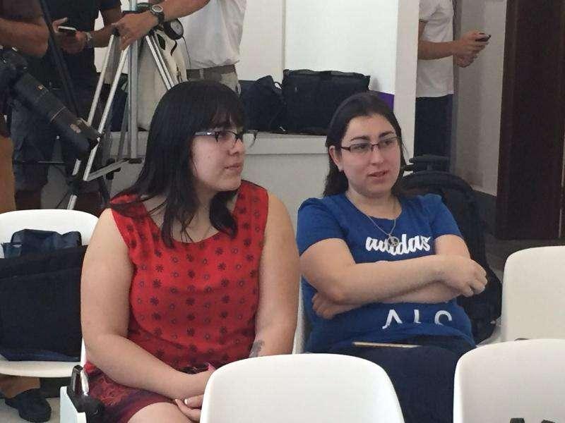 FOTO FV, Anche le sorelle di Toledo in sala stampa