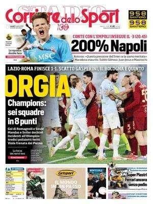 Rassegna stampa, Ecco le prime pagine dei quotidiani sportivi