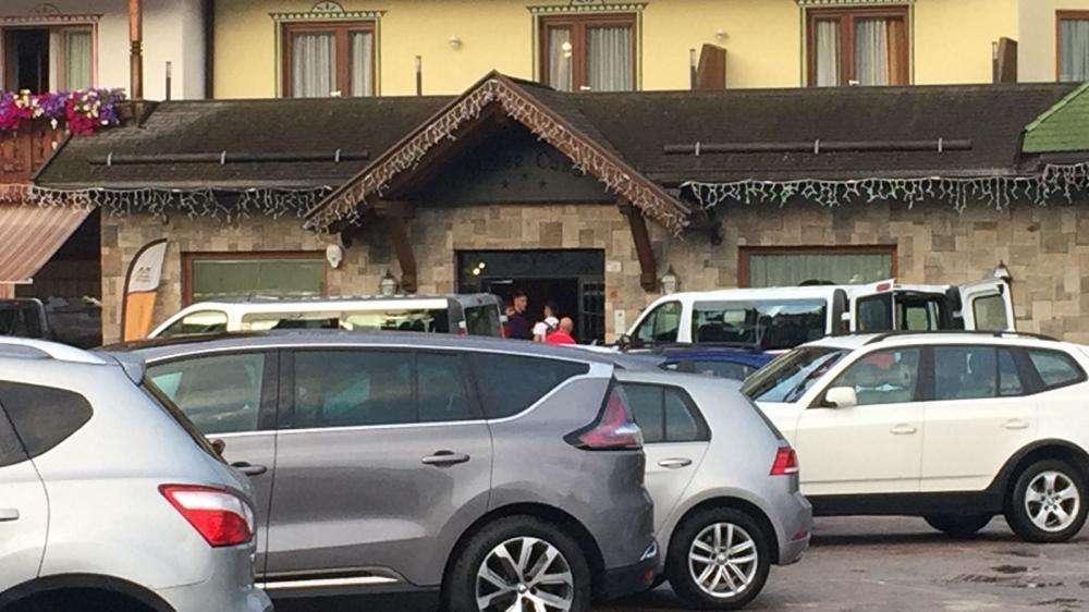 FOTO-VIDEO FV, Baez e Milenkovic in albergo