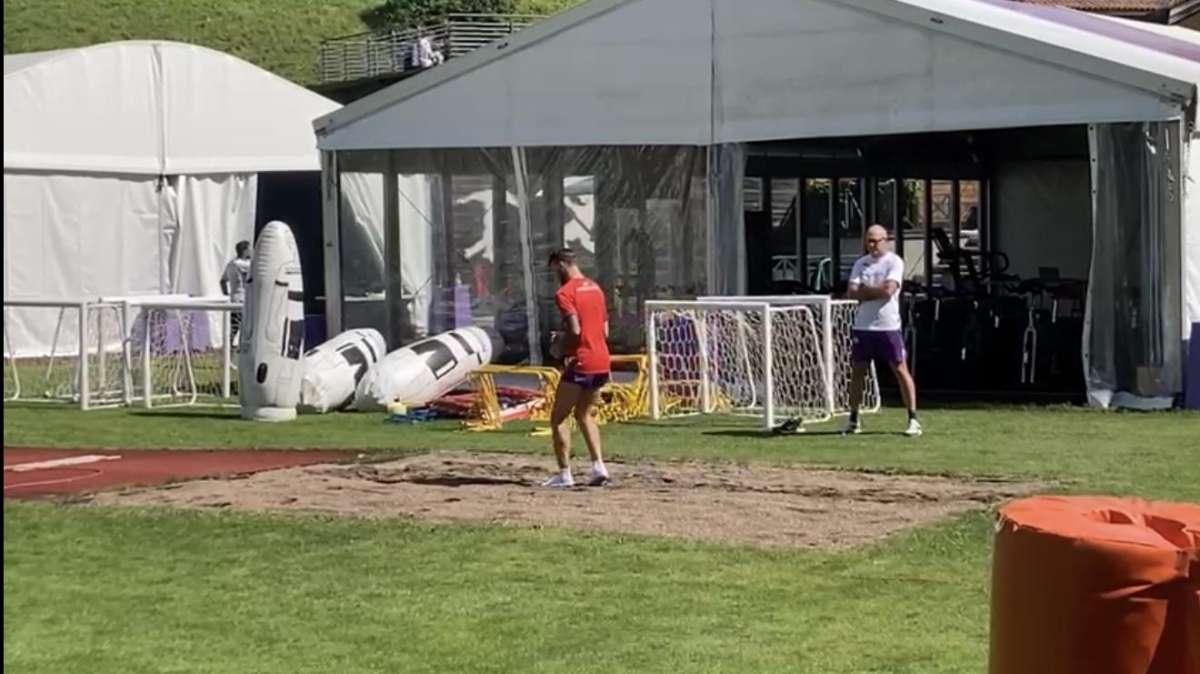 VIDEO FV, Castro continua a svolgere lavoro a parte