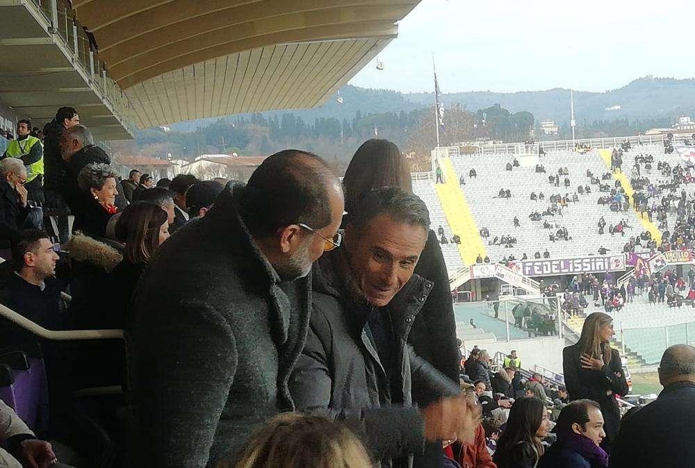 FIO-ATA, Vip in tribuna: da Spalletti a Balzaretti