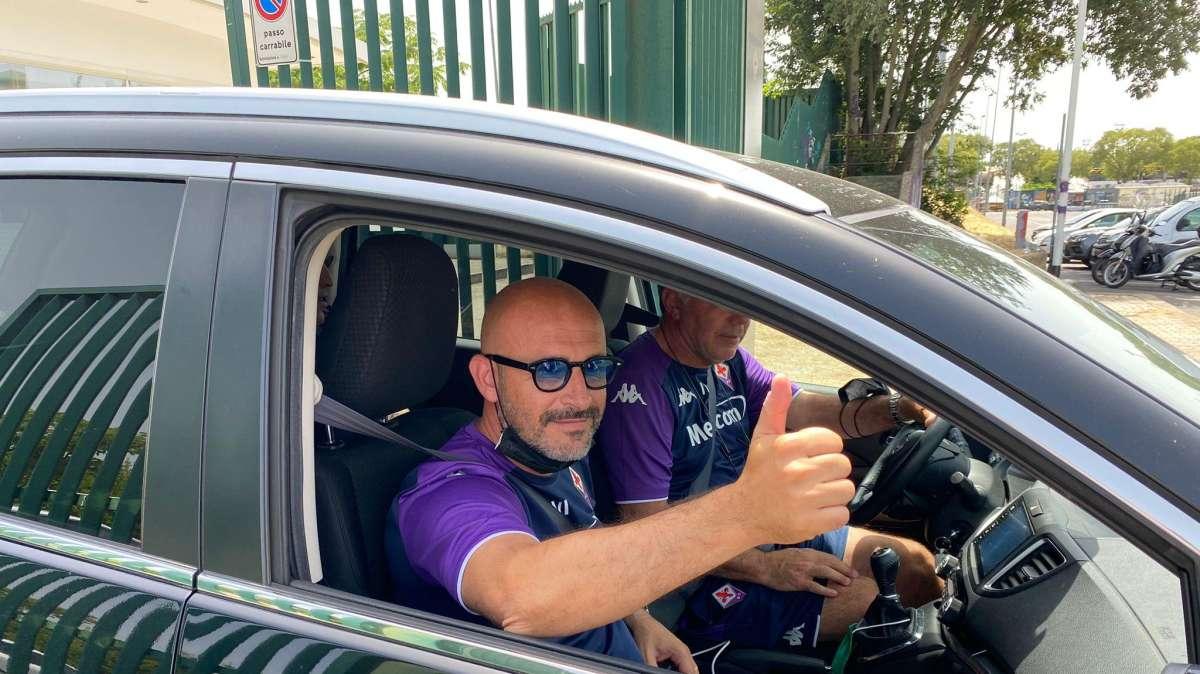 FOTO FV, Italiano lascia il Centro Sportivo