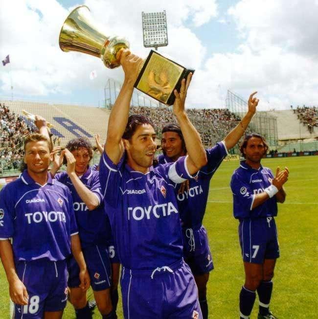 ACF, Sui social ricorda la vittoria della Coppa Italia 2001