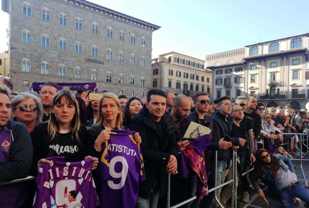 FOTO FV, In Signoria ecco i primi tifosi per Batigol