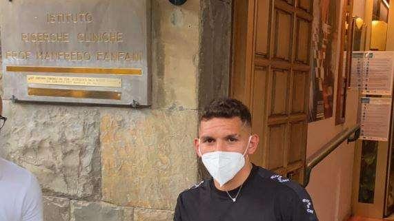 TORREIRA, Stamattina test aerobici. Pomeriggio al CS