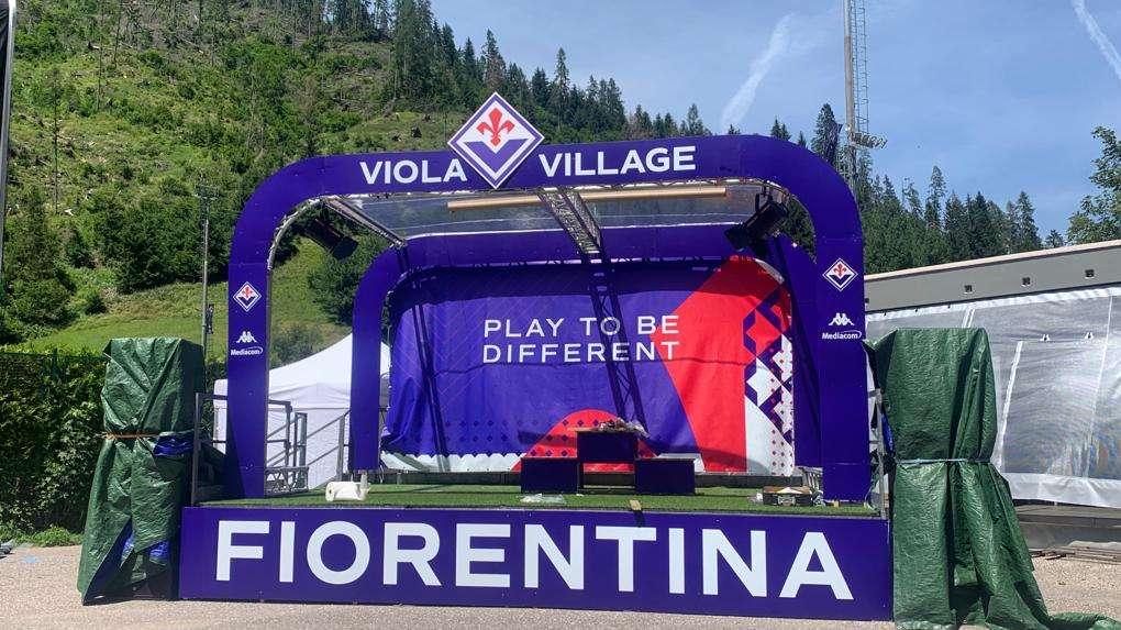 FOTO FV, MOENA SI TINGE DI VIOLA: -1 ALL'INIZIO DEL RITIRO