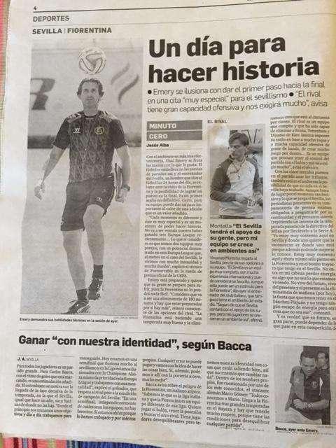FOTO FV, Diario de Sevilla, Un dìa para hacer historia