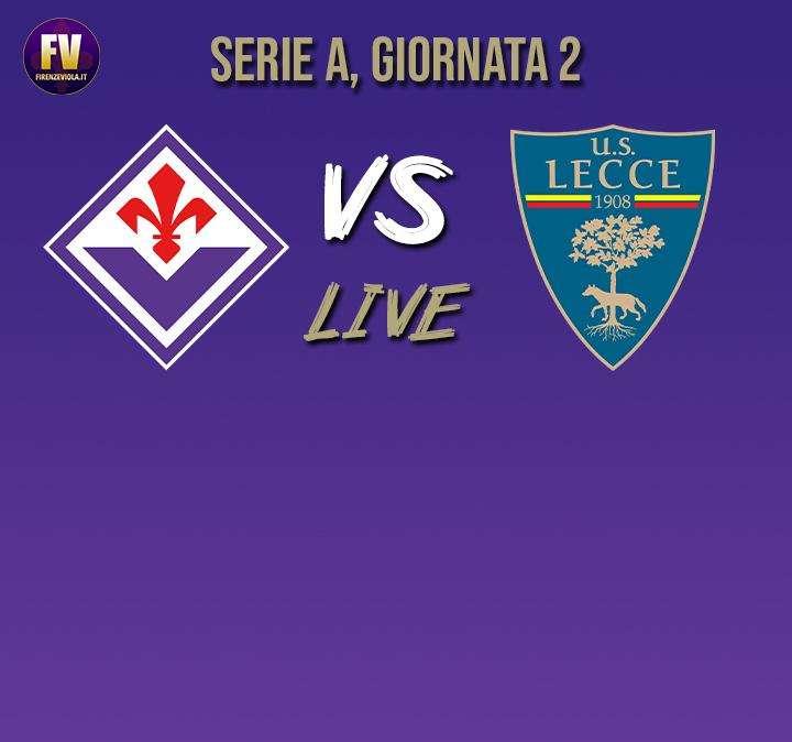 FIORENTINA-LECCE 2-2, Rivivi il LIVE di FV